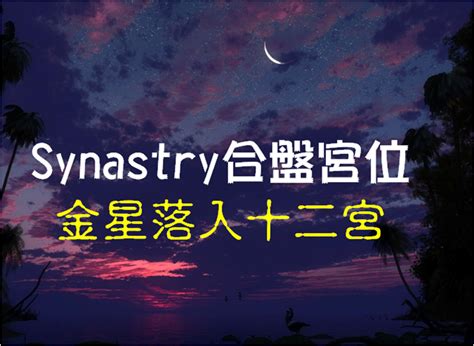 金星12宮前世|Synastry合盤宮位 之 金星落入十二宮 – 量子占星官方。